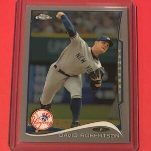 David Robertson #15 2014 Topps Chrome Baseball Trading Card